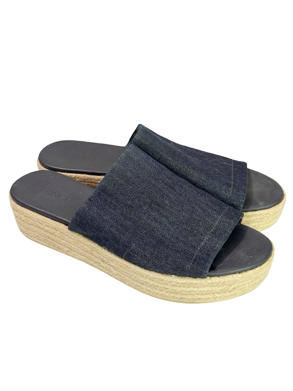 Vince Solana Denim Espadrille 8 1/2